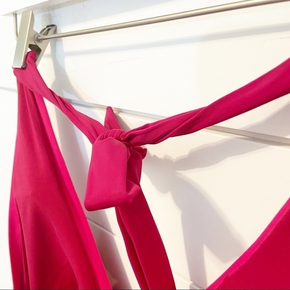 Spanx | Pink Halter top cupped tankini top size 8 - Picture 9 of 11